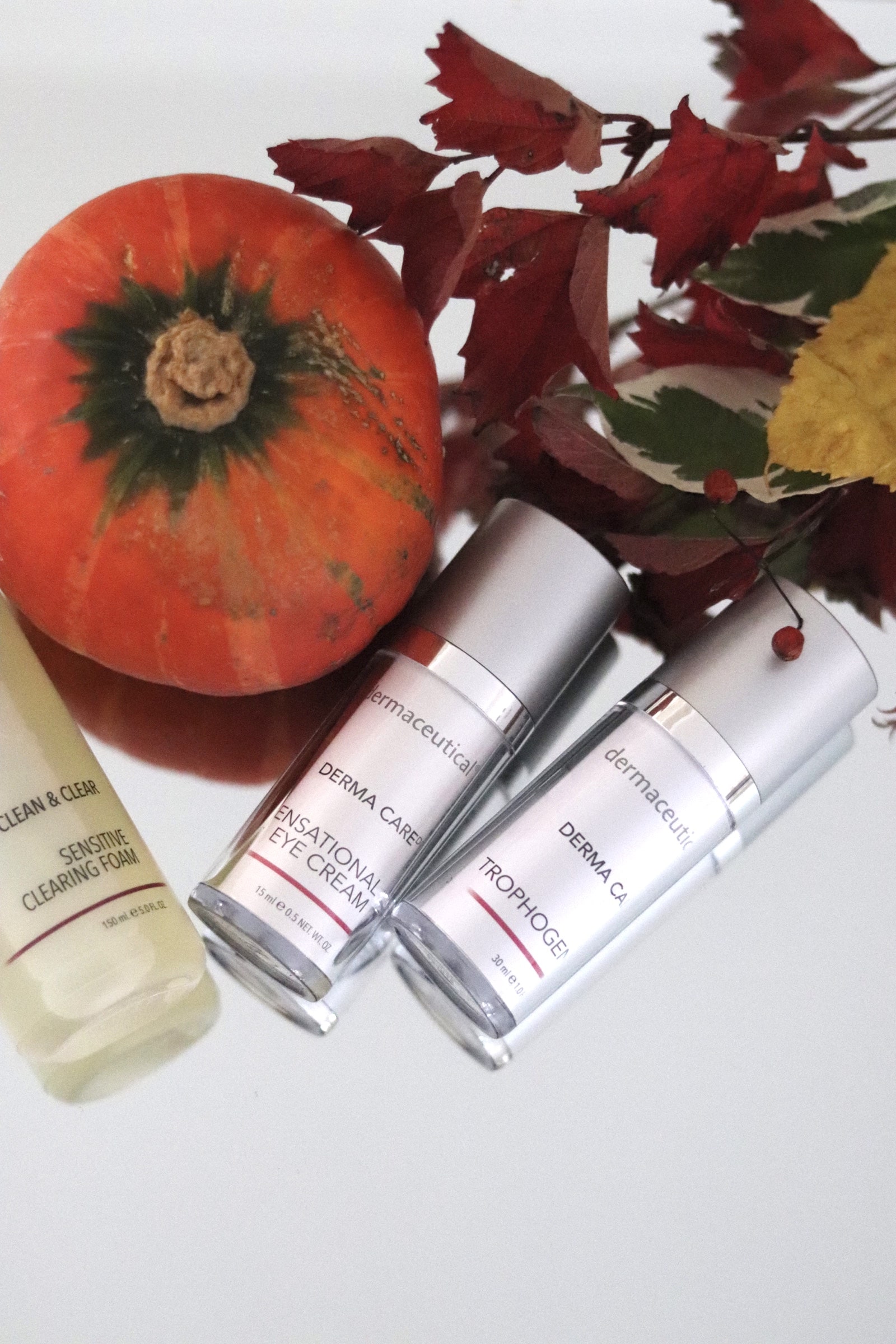 Gesichtspflege im Herbst mit dermaceutical